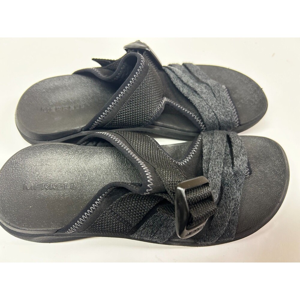 Merrell District 4 Post Sandal Women's Size 6 Black
